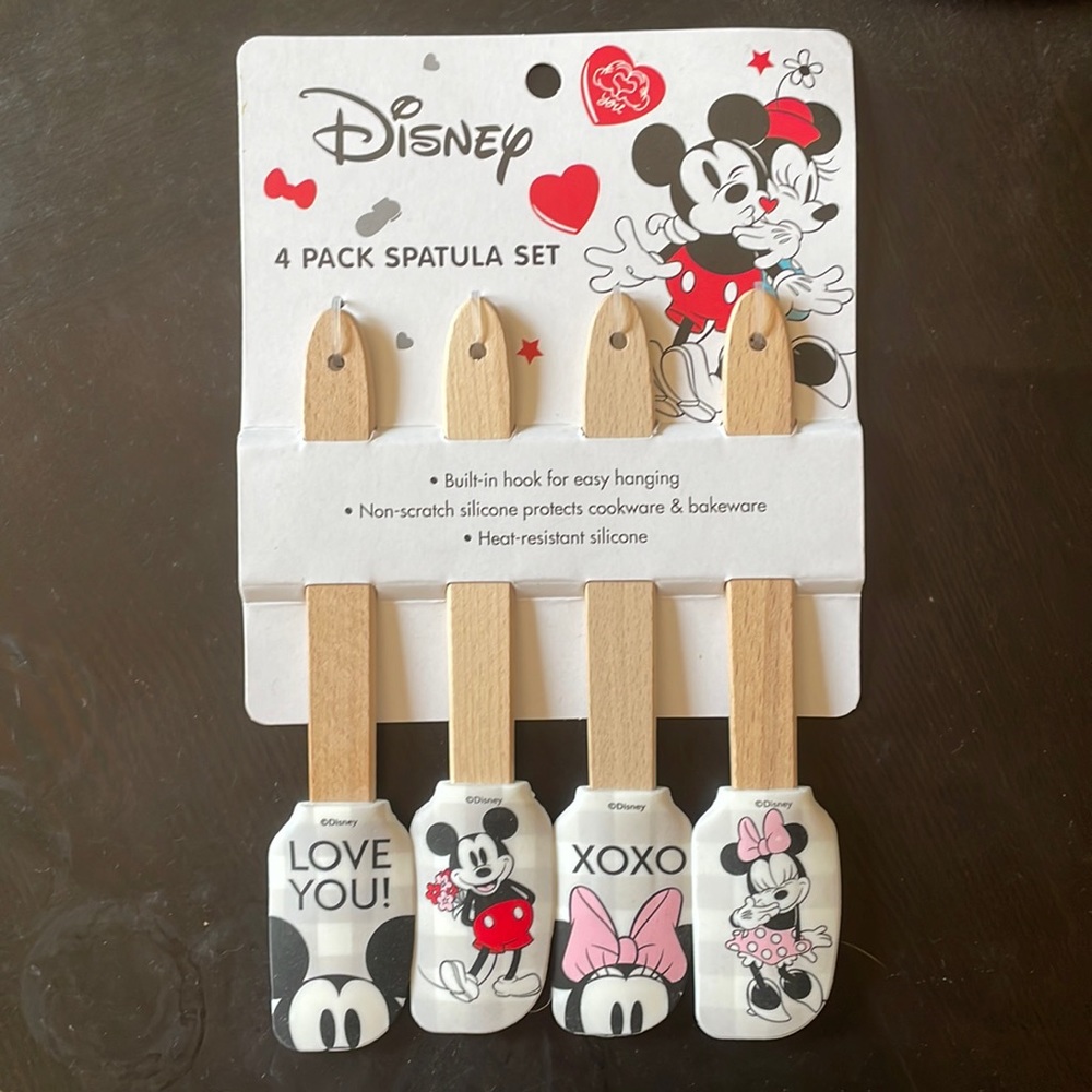 Disney Micke Mouse Silicone Spatula Set